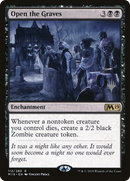 Open the Graves (PPZNR-112P) [Core Set 2019 Promos] Foil