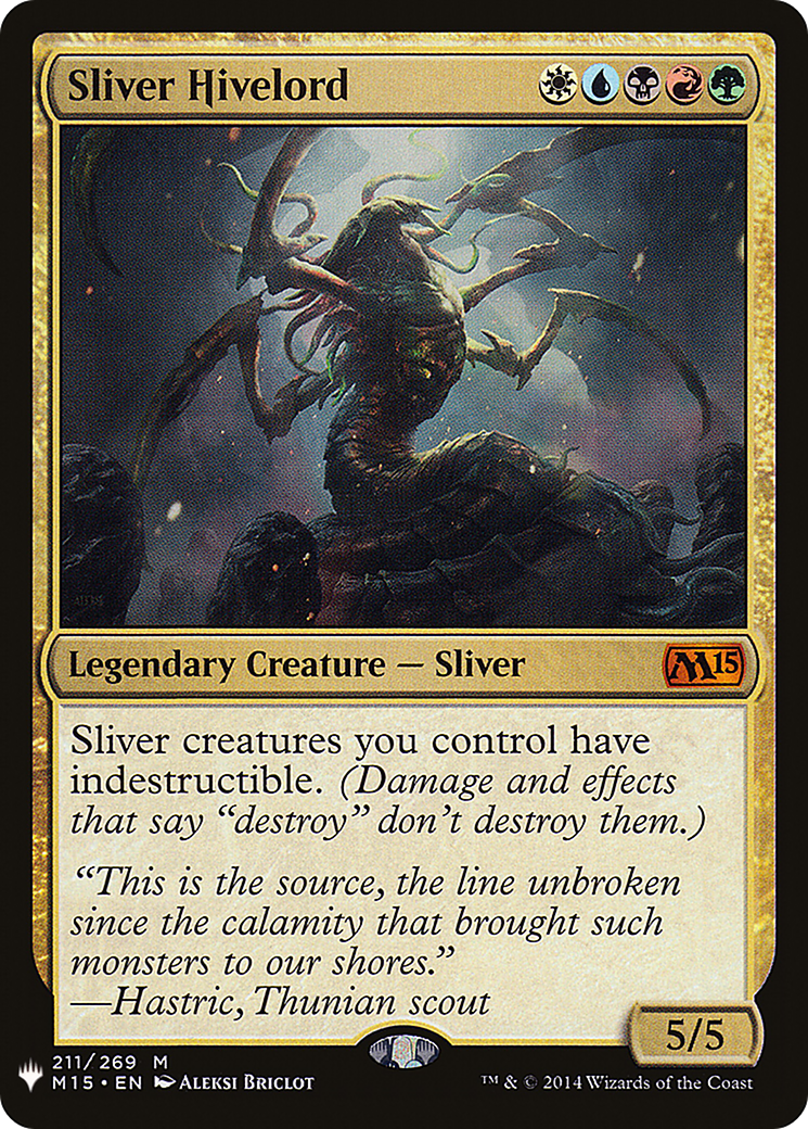 Sliver Hivelord (LIST-M15-211) [The List]