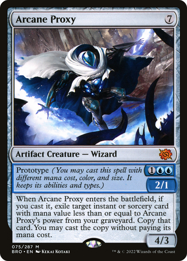 Arcane Proxy (BRO-075) [The Brothers' War] Foil