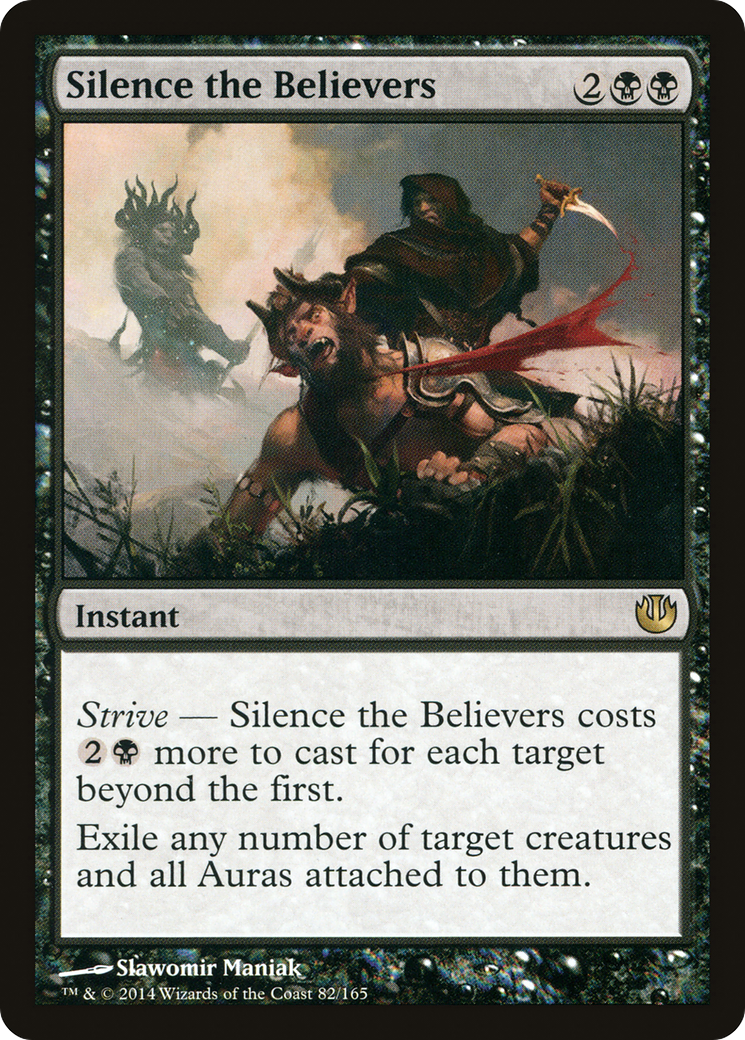 Silence the Believers (JOU-082) [Journey into Nyx] Foil