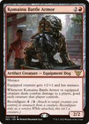 Komainu Battle Armor (NEC-021) [Neon Dynasty Commander]