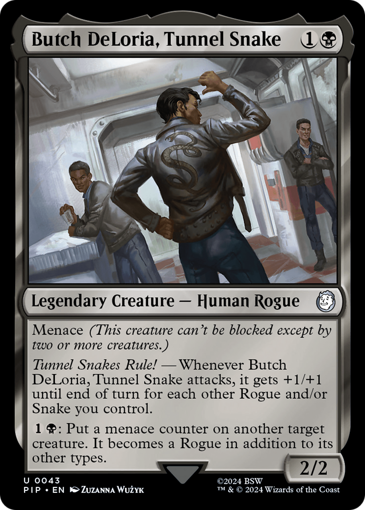 Butch DeLoria, Tunnel Snake (PIP-043) [Fallout] Foil