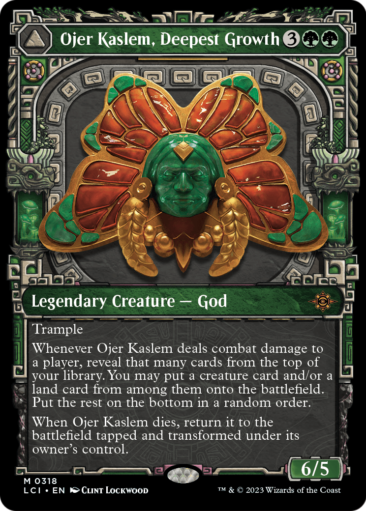 Ojer Kaslem, Deepest Growth (Showcase) (LCI-318) [The Lost Caverns of Ixalan]