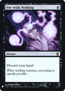 One with Nothing (LIST-SOK-84) [The List] Foil