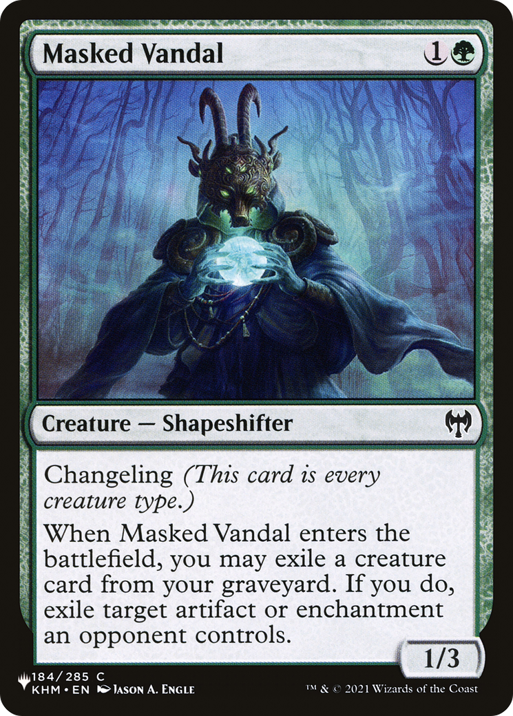 Masked Vandal (LIST-KHM-184) [The List]