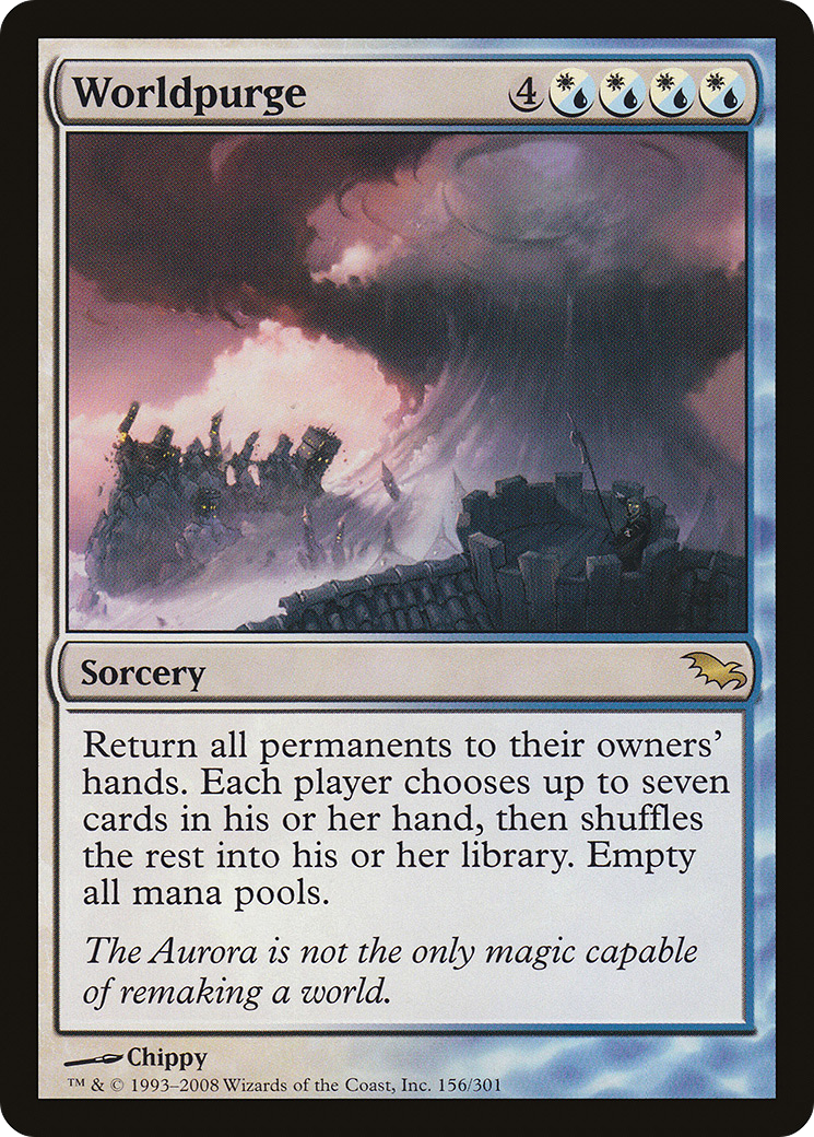 Worldpurge (SHM-156) [Shadowmoor] Foil