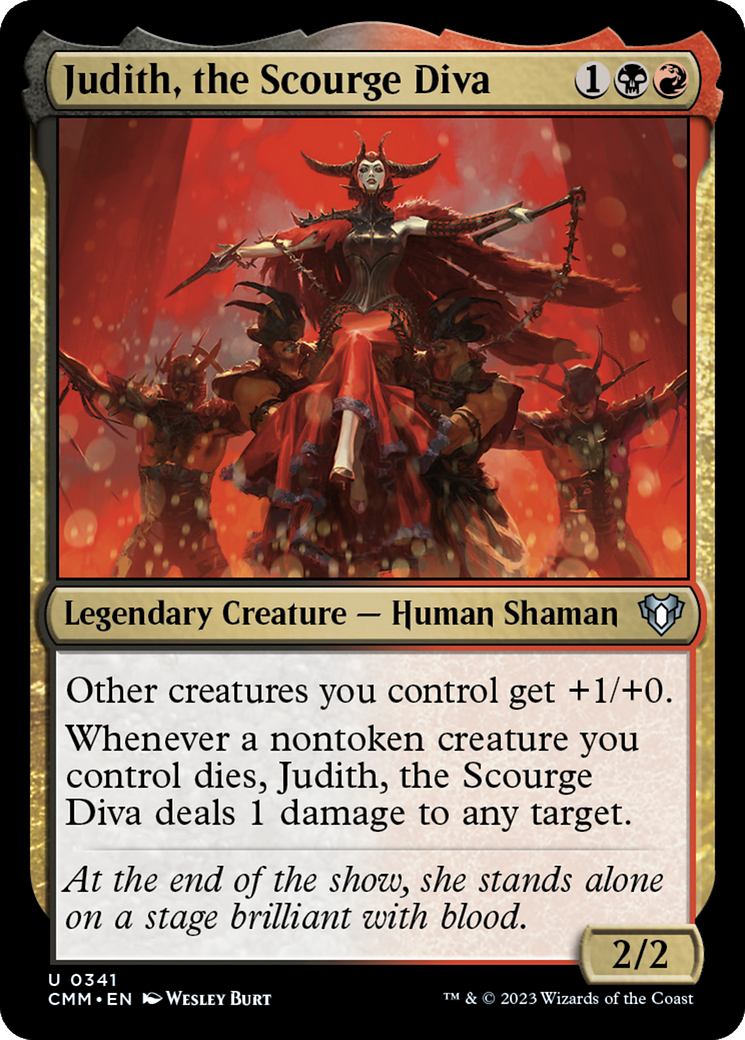 Judith, the Scourge Diva (CMM-341) [Commander Masters]