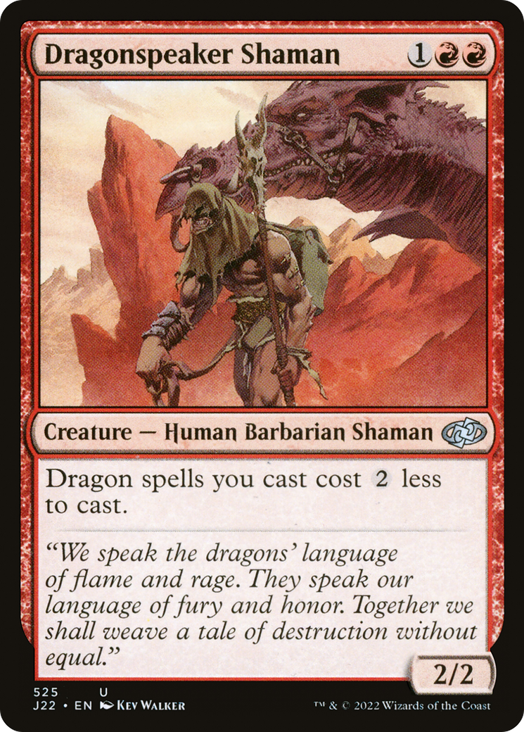 Dragonspeaker Shaman (J22-525) [Jumpstart 2022]