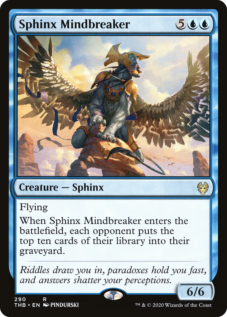 Sphinx Mindbreaker (THB-290) [Theros Beyond Death]