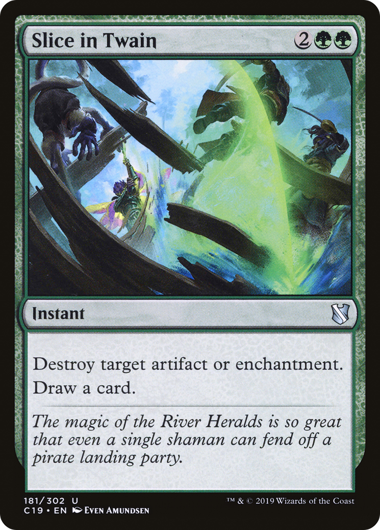 Slice in Twain (C19-181) [Commander 2019]
