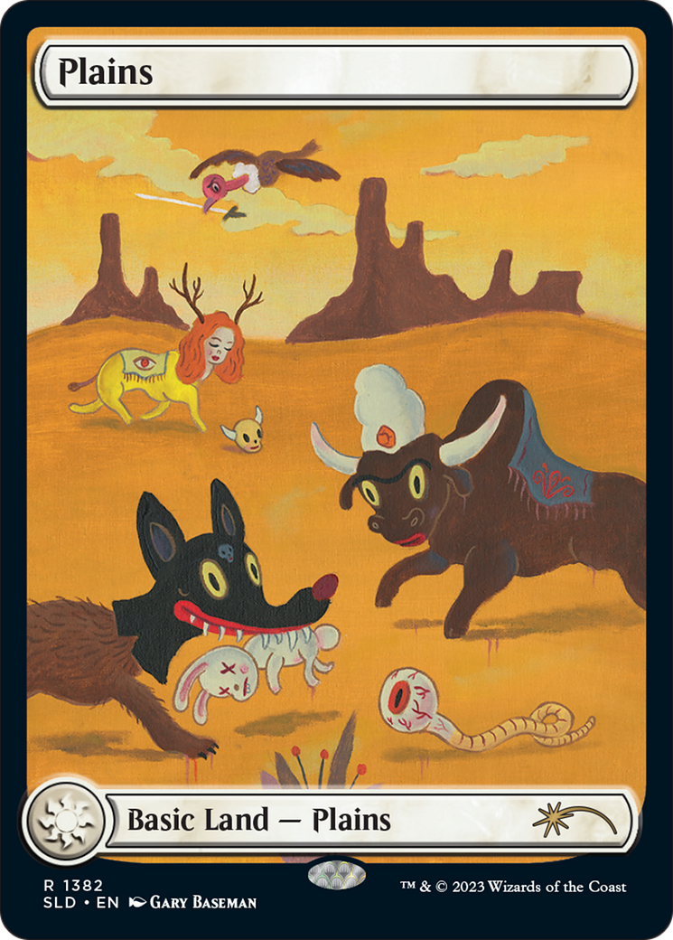 Plains (SLD-1382) [Secret Lair Drop]: (Full Art)