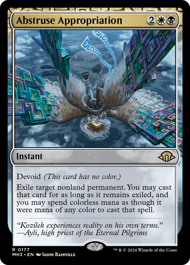 Abstruse Appropriation (MH3-177) [Modern Horizons 3]: (devoid)