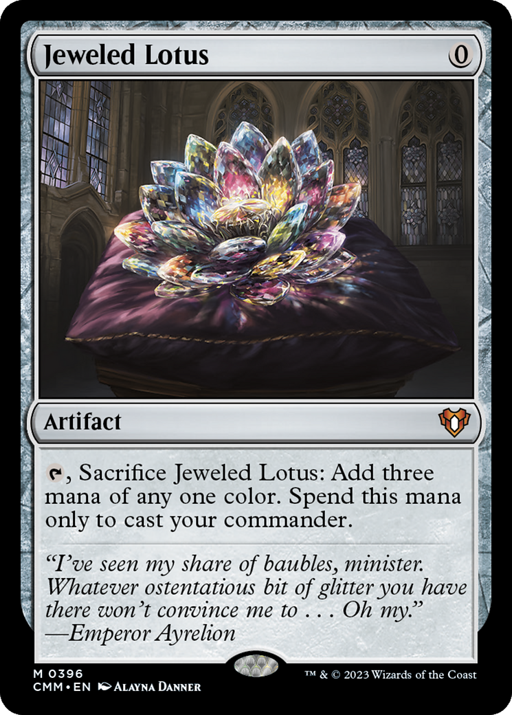 Jeweled Lotus (CMM-396) [Commander Masters]