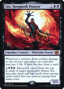 Gix, Yawgmoth Praetor (PRE-095) [The Brothers' War Promos] Foil