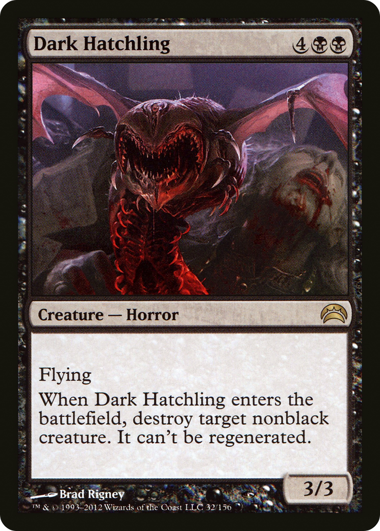 Dark Hatchling (PC2-032) [Planechase 2012]