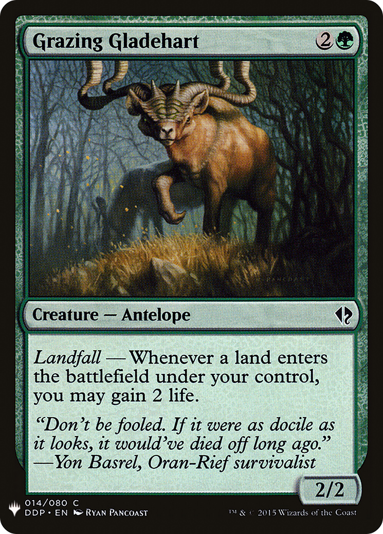 Grazing Gladehart (LIST-DDP-14) [The List]