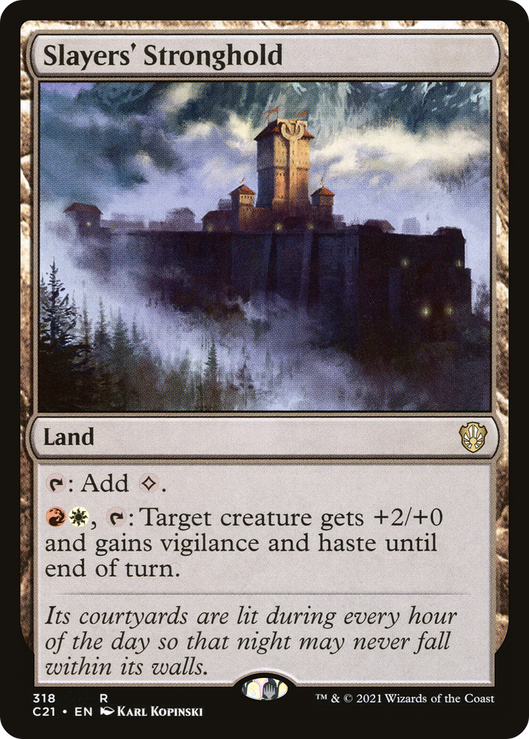 Slayers' Stronghold (C21-318) [Commander 2021]