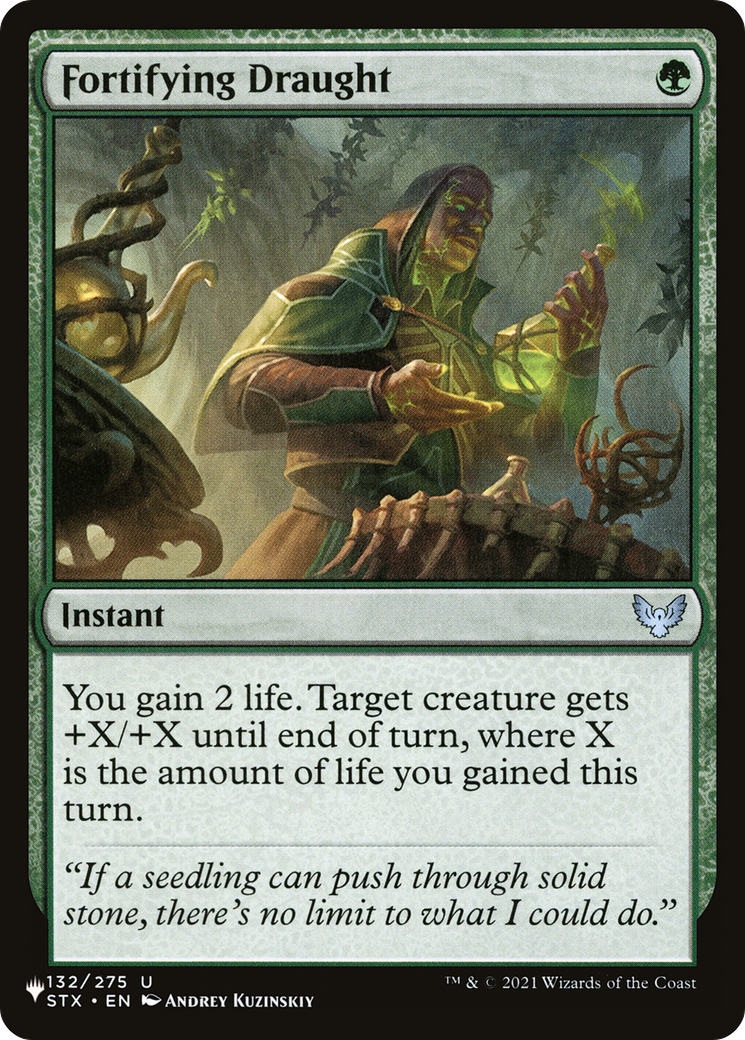 Fortifying Draught (LIST-STX-132) [The List]