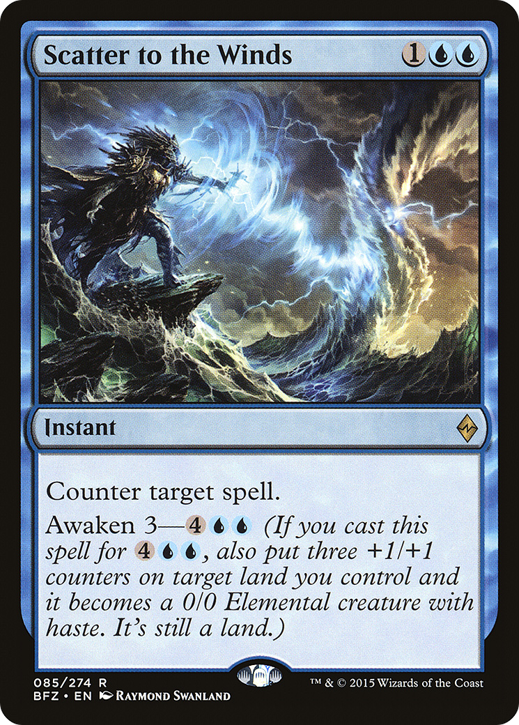 Scatter to the Winds (BFZ-085) [Battle for Zendikar]