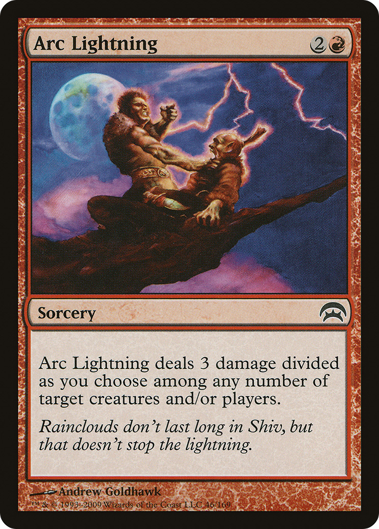 Arc Lightning (HOP-046) [Planechase]