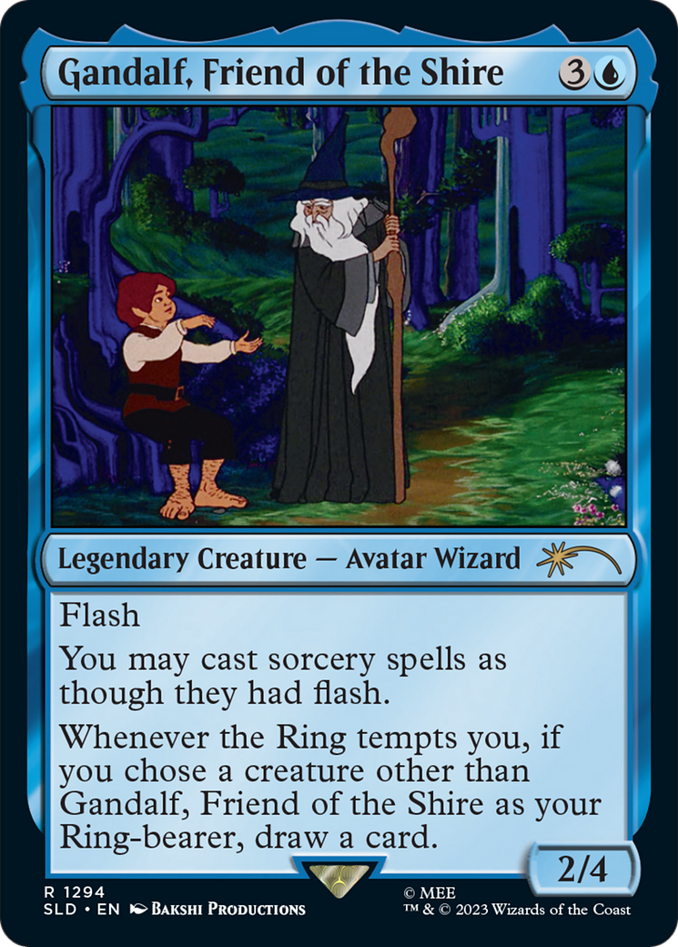 Gandalf, Friend of the Shire (SLD-1294) [Secret Lair Drop]