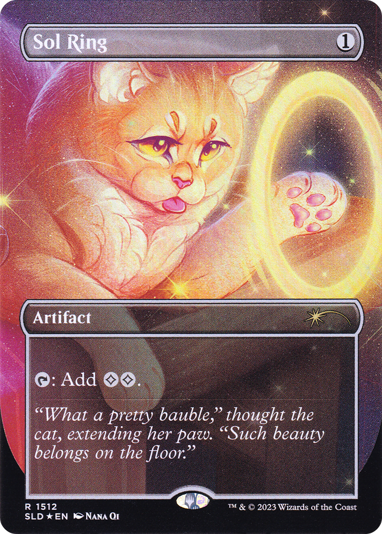Sol Ring // Sol Ring (SLD-1512) [Secret Lair Drop] (Borderless) Foil