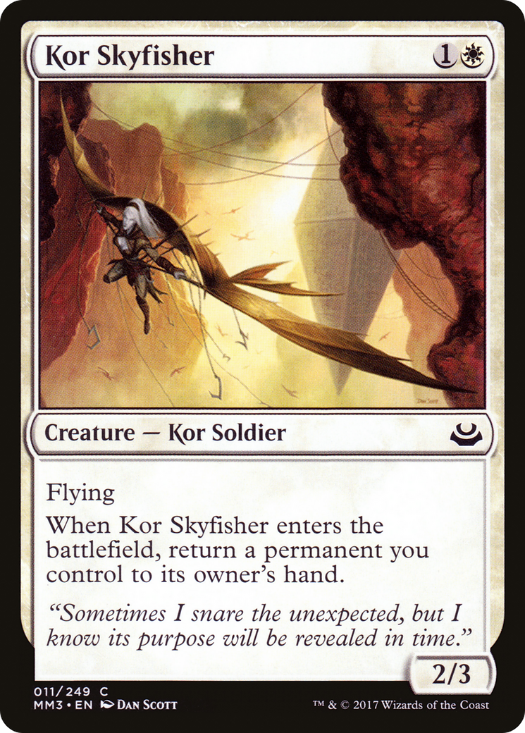 Kor Skyfisher (MM3-011) [Modern Masters 2017]