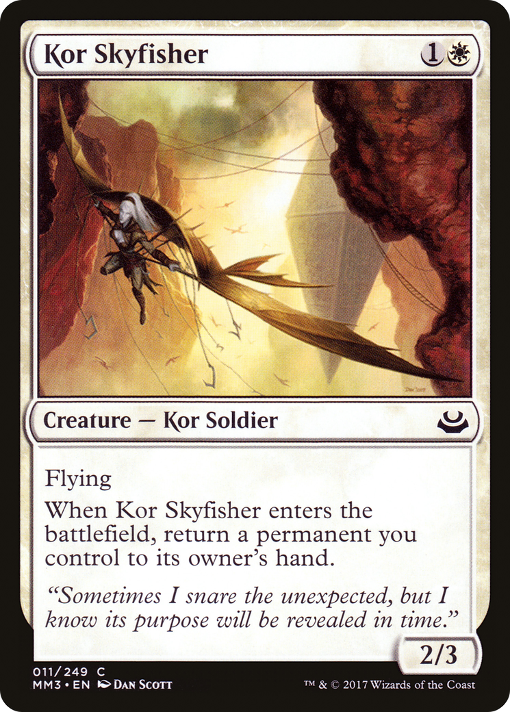 Kor Skyfisher (MM3-011) [Modern Masters 2017] Foil