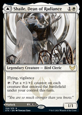 Shaile, Dean of Radiance // Embrose, Dean of Shadow (STX-158) [Strixhaven: School of Mages] Foil