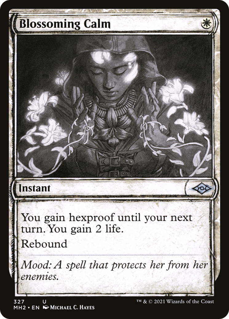 Blossoming Calm (MH2-327) [Modern Horizons 2]: (Showcase) Foil