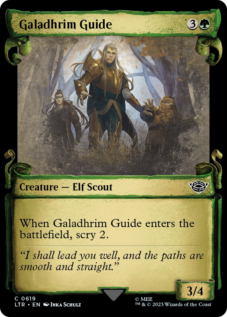 Galadhrim Guide (Showcase Scrolls) (LTR-619) [The Lord of the Rings: Tales of Middle-earth] Foil