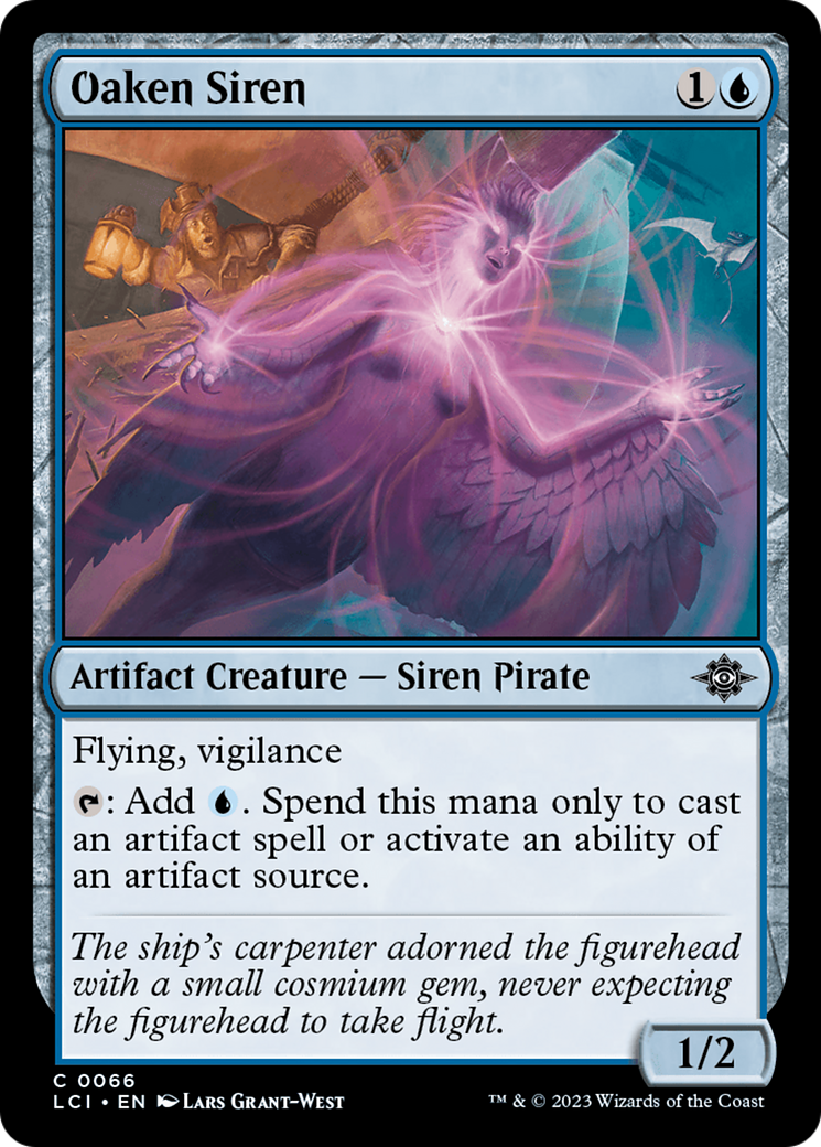 Oaken Siren (LCI-066) [The Lost Caverns of Ixalan] Foil