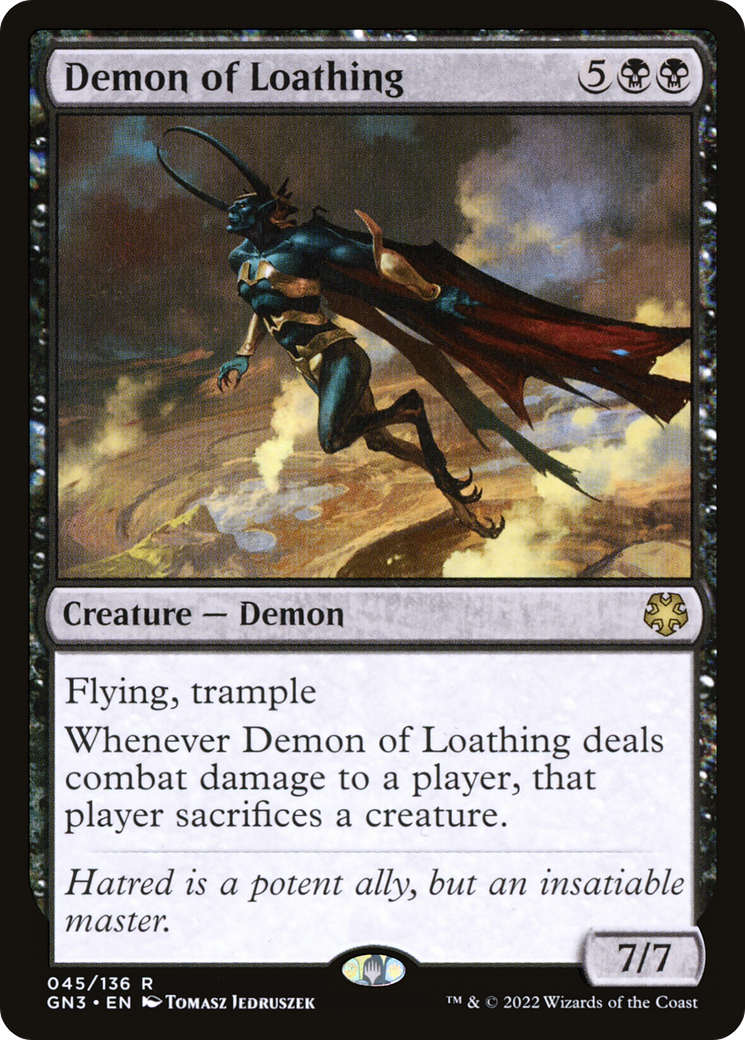 Demon of Loathing (GN3-045) [Game Night: Free-for-All]