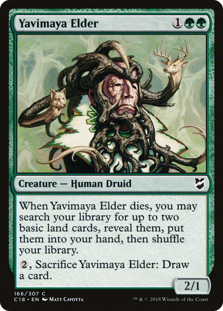 Yavimaya Elder (C18-166) [Commander 2018]