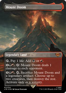 Mount Doom (Borderless) (Surge Foil) (LTR-754) [The Lord of the Rings: Tales of Middle-earth] Foil