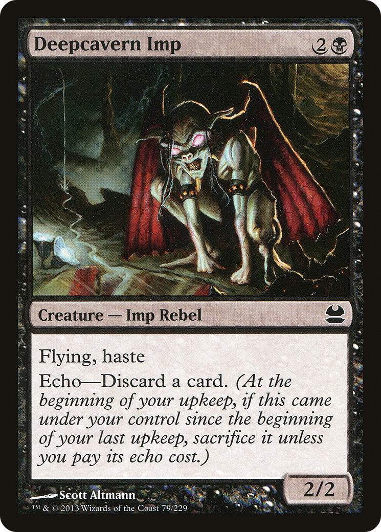 Deepcavern Imp (MMA-079) [Modern Masters] Foil