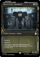 Securitron Squadron (Showcase) (Surge Foil) (PIP-856) [Fallout] Foil