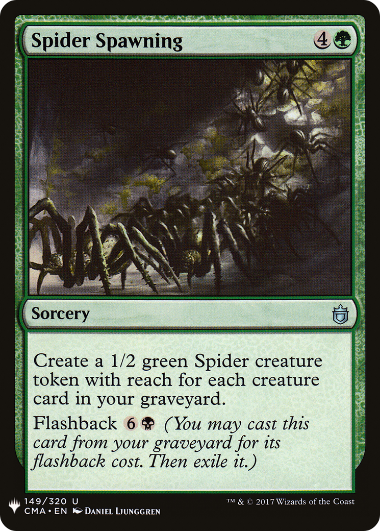 Spider Spawning (LIST-CMA-149) [The List]