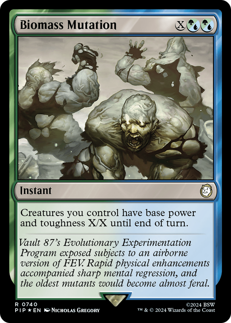 Biomass Mutation (PIP-740) [Fallout] Foil