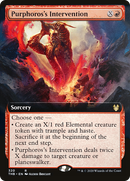 Purphoros's Intervention (THB-320) [Theros Beyond Death]: (Extended Art) Foil