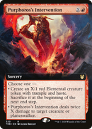 Purphoros's Intervention (Extended Art) (THB-320) [Theros Beyond Death]