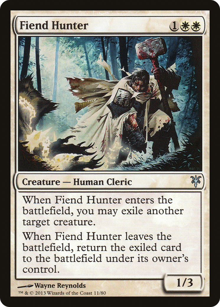 Fiend Hunter (DDK-011) [Duel Decks: Sorin vs. Tibalt]
