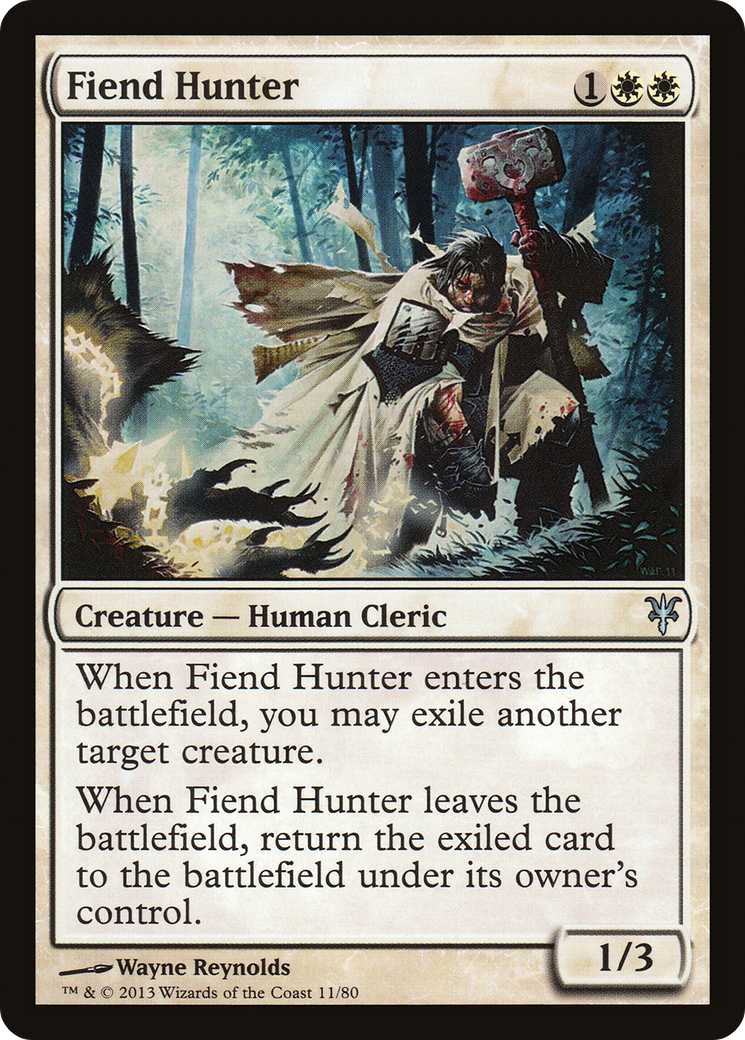 Fiend Hunter (DDK-011) [Duel Decks: Sorin vs. Tibalt]