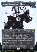 Vraan, Executioner Thane (ONE-441) [Phyrexia: All Will Be One]: (Showcase) (Borderless) Foil