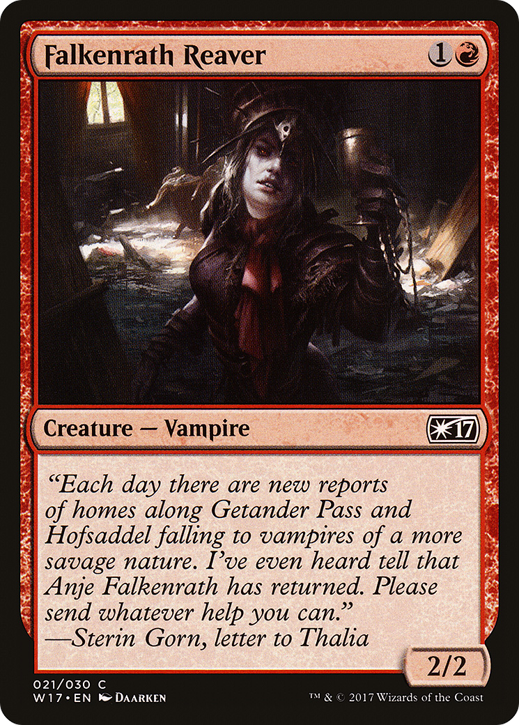 Falkenrath Reaver (W17-021) [Welcome Deck 2017]