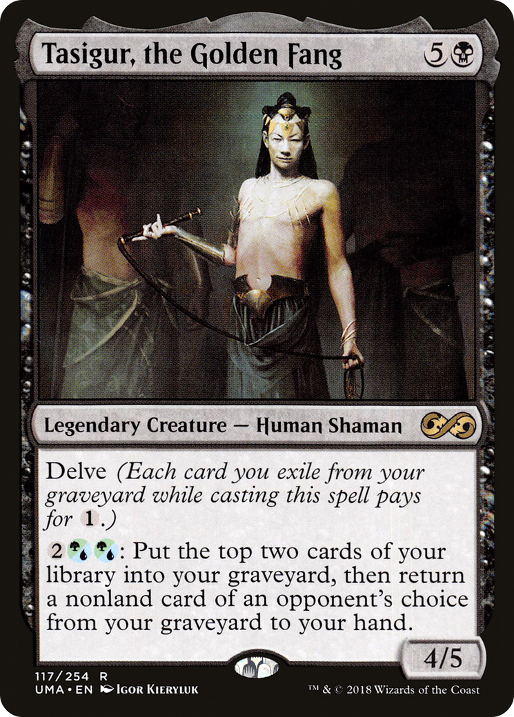 Tasigur, the Golden Fang (UMA-117) [Ultimate Masters]