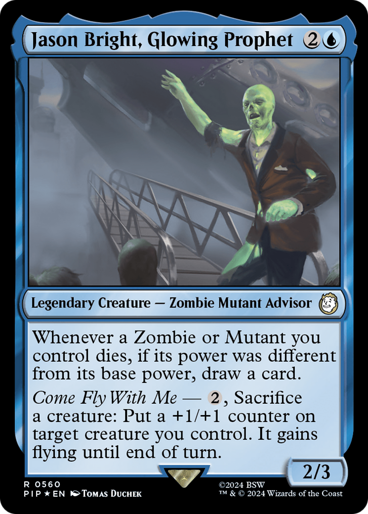 Jason Bright, Glowing Prophet (PIP-560) [Fallout] Foil