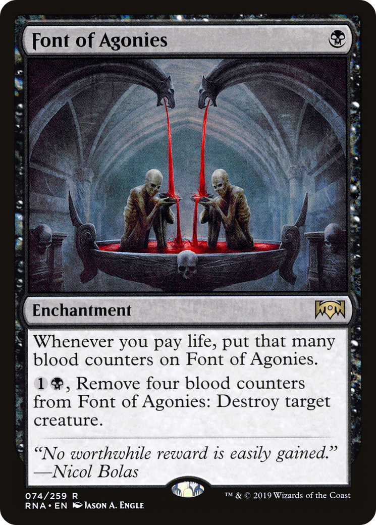 Font of Agonies (RNA-074) [Ravnica Allegiance]