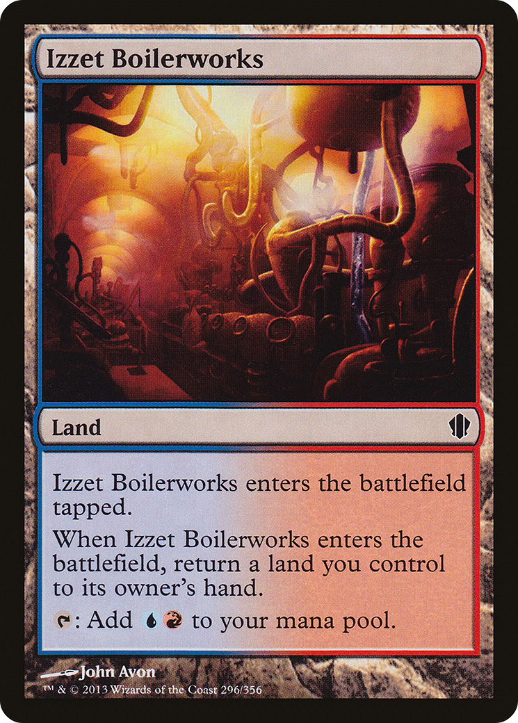 Izzet Boilerworks (C13-296) [Commander 2013]