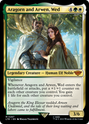 Aragorn and Arwen, Wed (LTR-287) [The Lord of the Rings: Tales of Middle-earth] Foil
